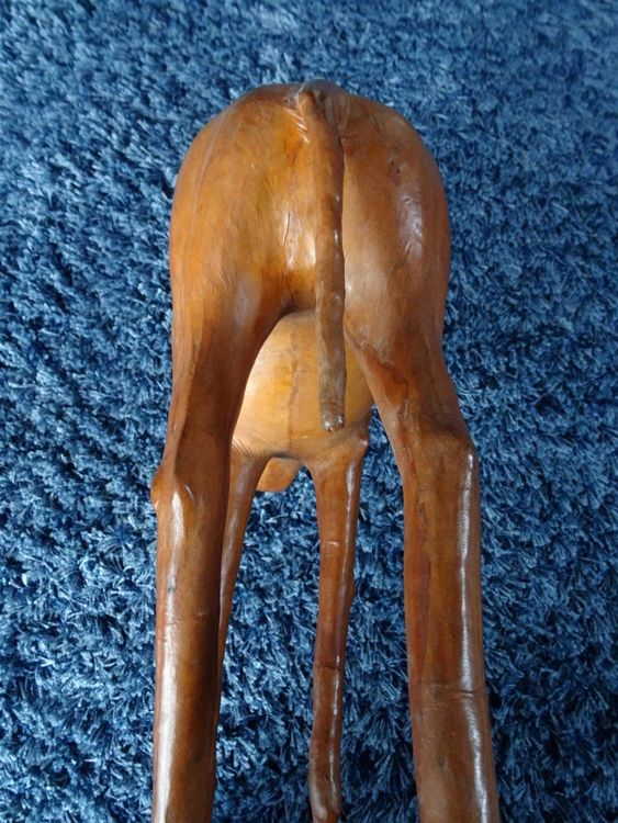 Kamel ca. 43 cm hoch (Lederüberzogen?) Kaufen auf Ricardo