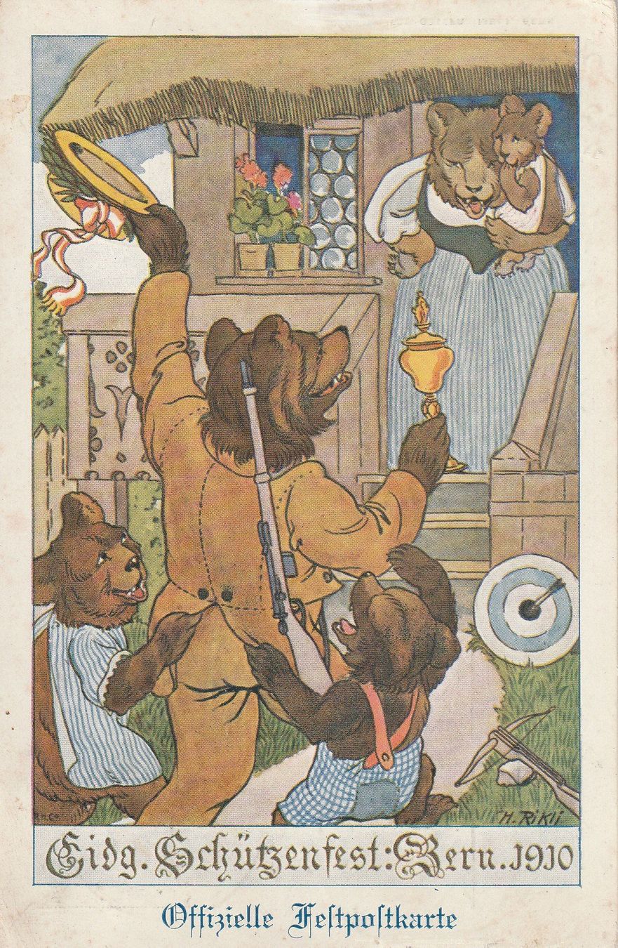 Cartes postales: Bern Eidg. Schützenfest 1910 – D'occasion à Rorschacherberg par fratovi2