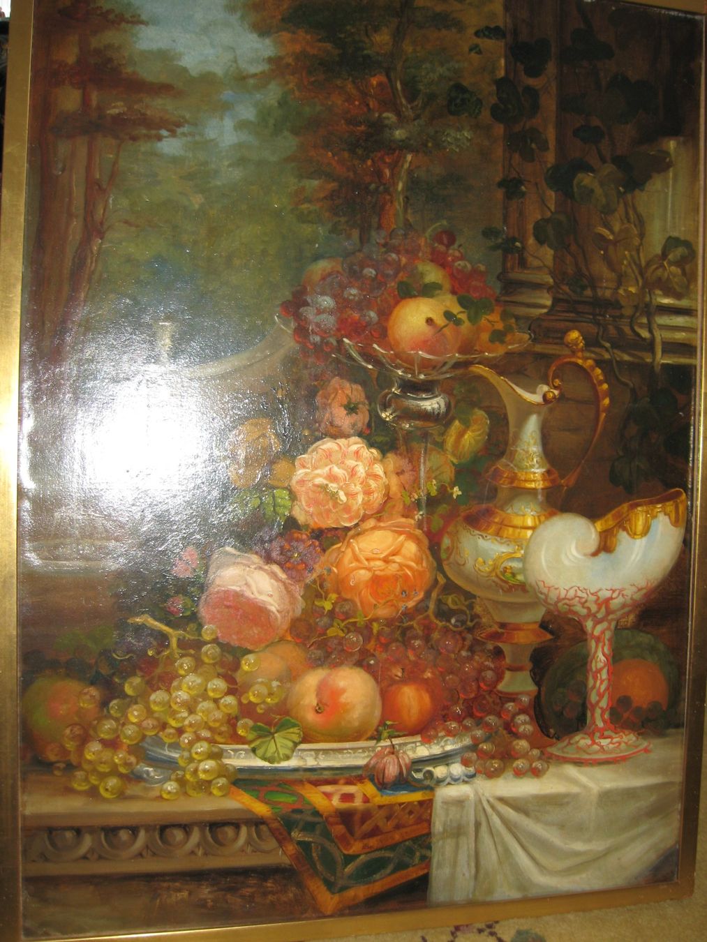 Gemälde: Barock. Ein altes und schönes Ölgemälde. – Gebraucht aus Wabern von boh_xx8w 1