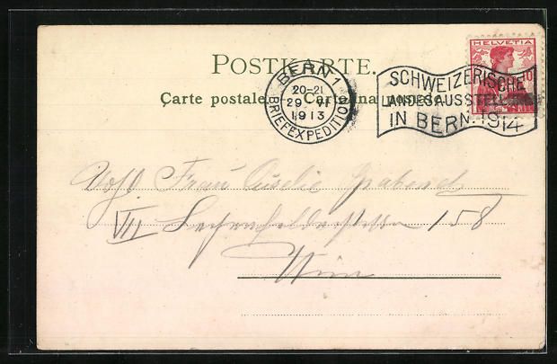 Cartoline postali: Schaffhausen, Uferpartie mit Dampfbooten – Usato da Berlin venduto da bartko-reher 1