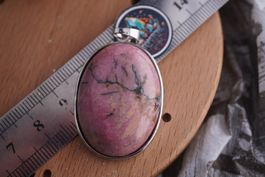 Rhodonite   Anhänger    –Edelsteinstube Rausverkauf
