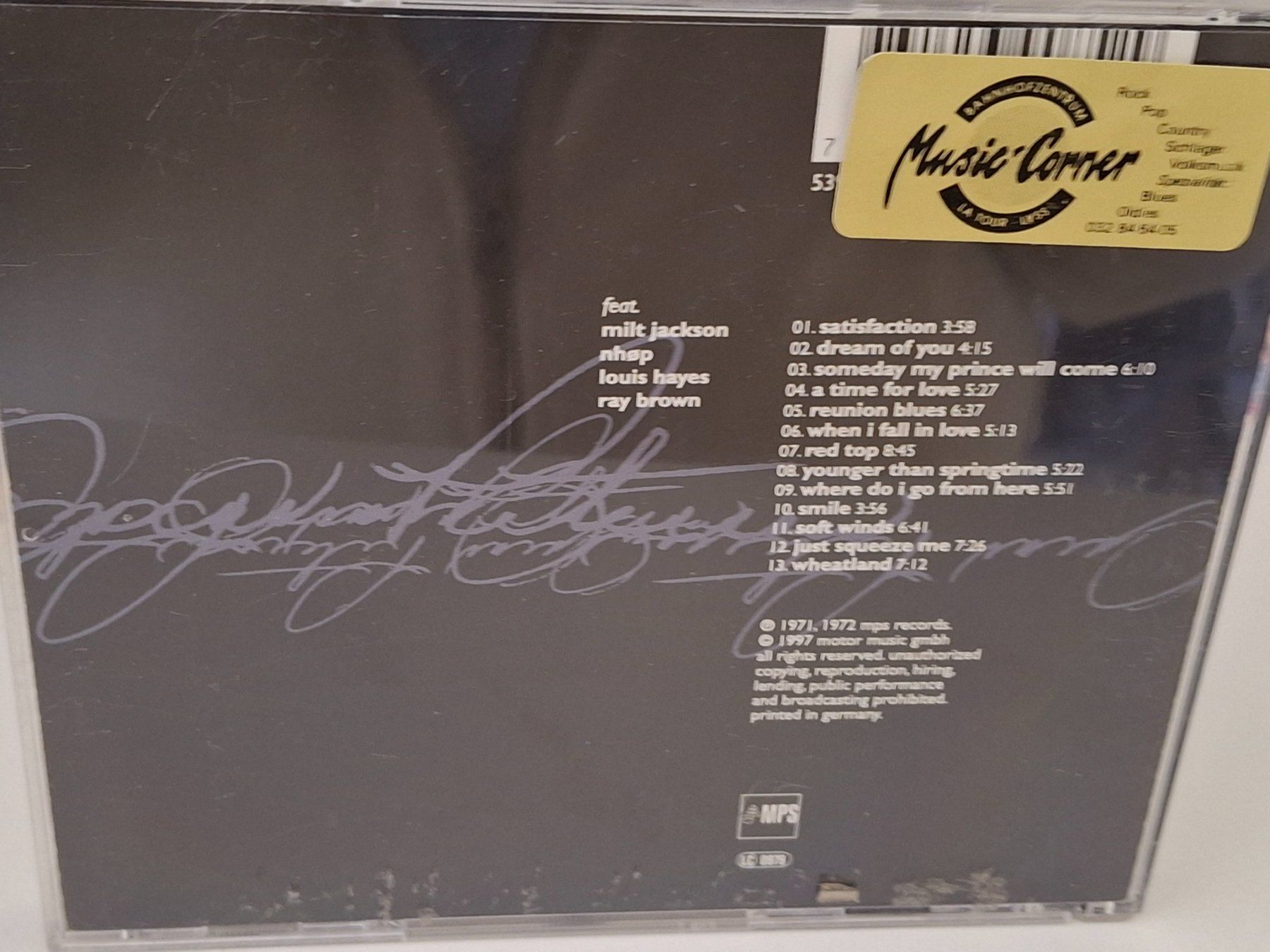 CD: CD Oscar Peterson - Swinging Cooperations – Usato da Aarberg venduto da Jackup1 1