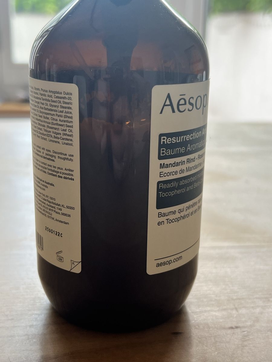 Aesop Idratazione: Aesop Resurrection Hand Balm – Usato da Zürich venduto da panka01 4