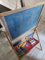 Grosses Kindertafel Set mit Zubehör, Holz, Guter Zustand!