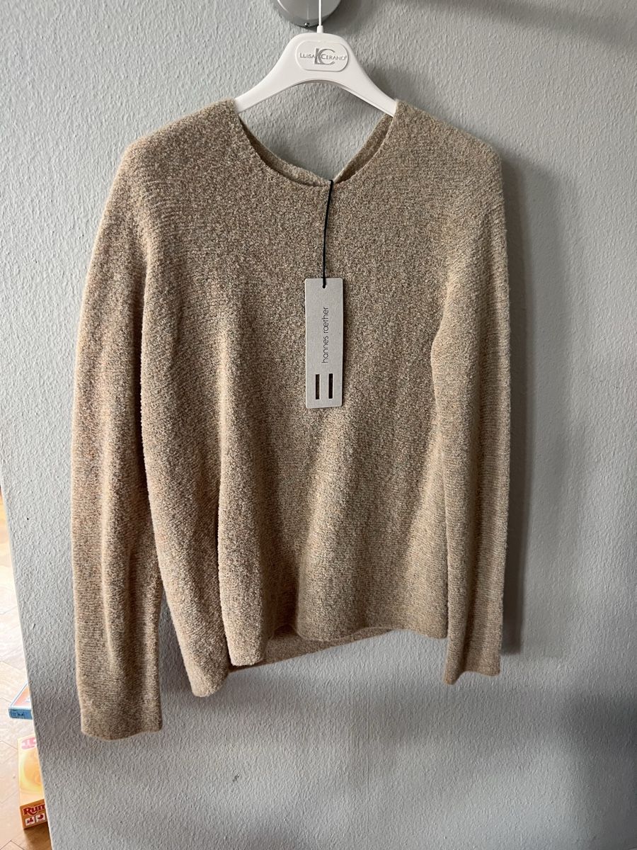 Hannes Roether Maglioni & Felpe: Pullover hannes roether, NEU, Gr. M, beige – Usato da Solothurn venduto da Brini06