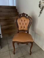 6x Alte verzierte Stühle