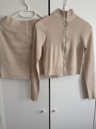 Ensemble Fashion Nova beige, taille S