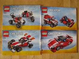 Lego Anleitung 5763 Dune Hopper 5867 Speedster