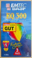 Super VHS Kasetten  EQ 300 von BASF 3er Paclk