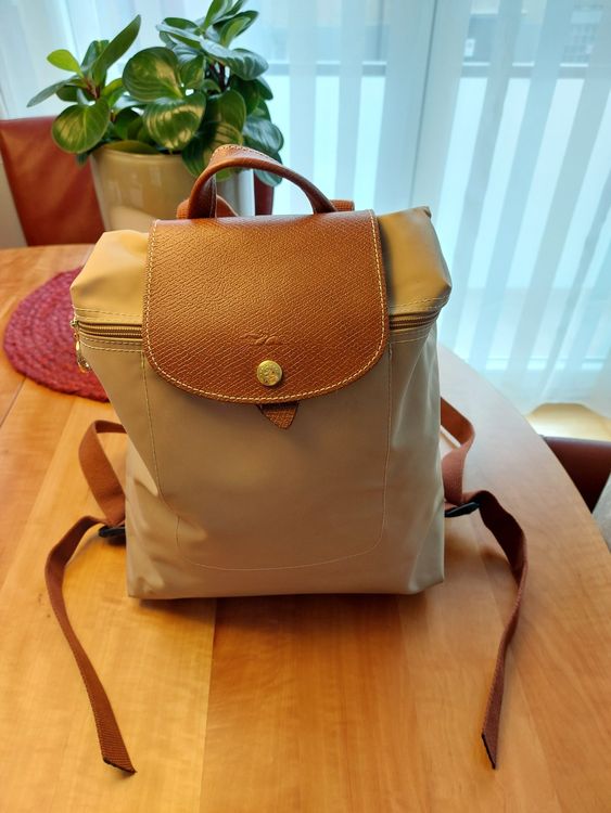 Longchamp discount rucksack beige