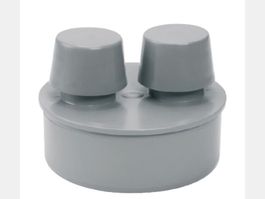 6 Airfit Rohrbelüfter aus PP für Abflussrohr NEU DN100‪‪