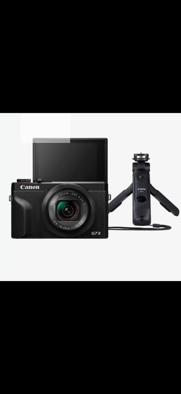Canon Fotocamera: Canon G7X Mark3 digital camera with tripod – Nuovo e nell'imballaggio originale da Zürich venduto da schimmel05