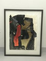 Serge Hélénon, Carborundum-Radierung  auf Büttenpapier