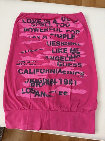 Guess Tube Top Pink Grösse S