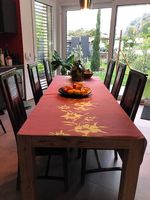 Chaises en bois exotique pour salle à manger