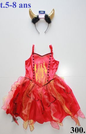 Costume diable / Teufel t. 5 - 8 ans