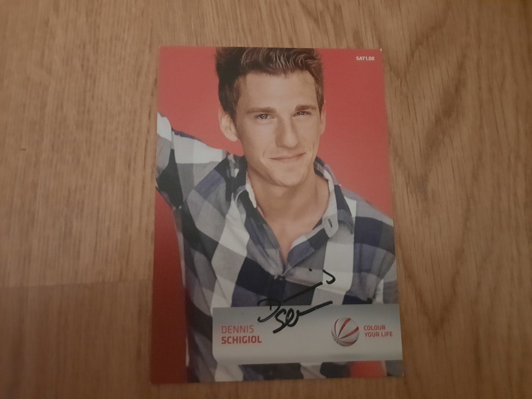 Autografi: Denni Schigiol / deutscher Schauspieler – Usato da Worben venduto da ersa01