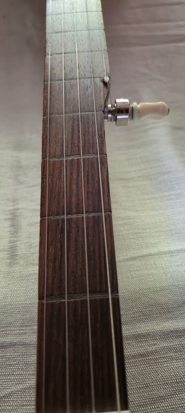 Strumenti musicali: SAGA 5-String Fretless-Banjo 11", Open-Back aus Bausatz – Usato da Jona venduto da brackets 2