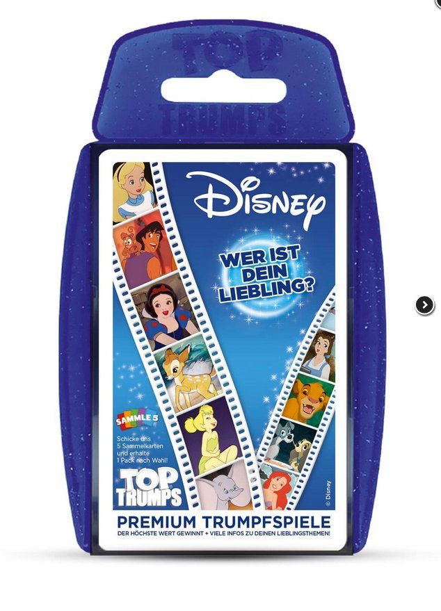 Giochi: Top Trumps Quartett / Disney Classics – Nuovo e nell'imballaggio originale da Oensingen venduto da Liquidations-Shop 1