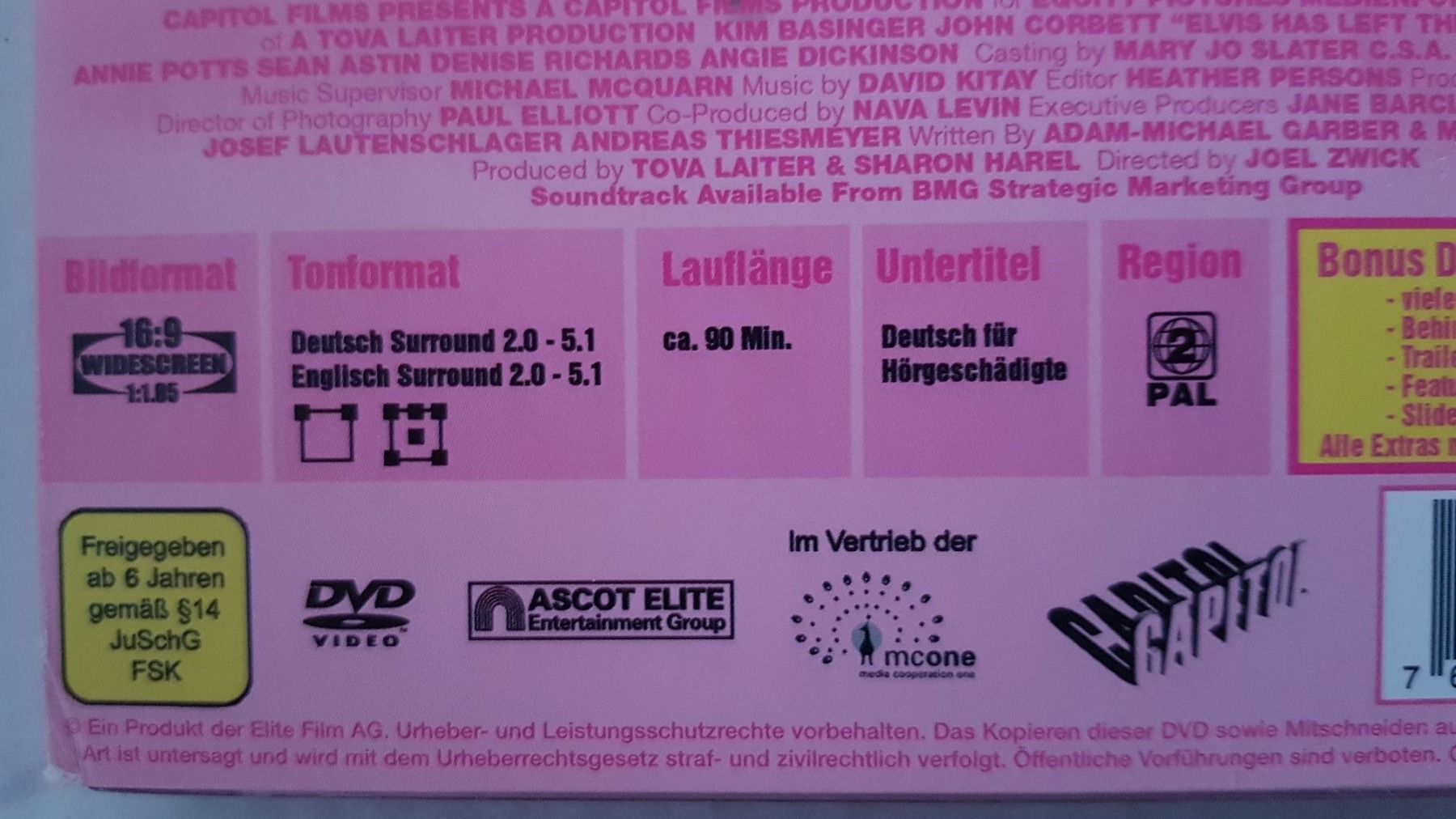 Alle DVDs: DVD Elis has left the buildig – Gebraucht aus Oetwil am See von fineli2 1