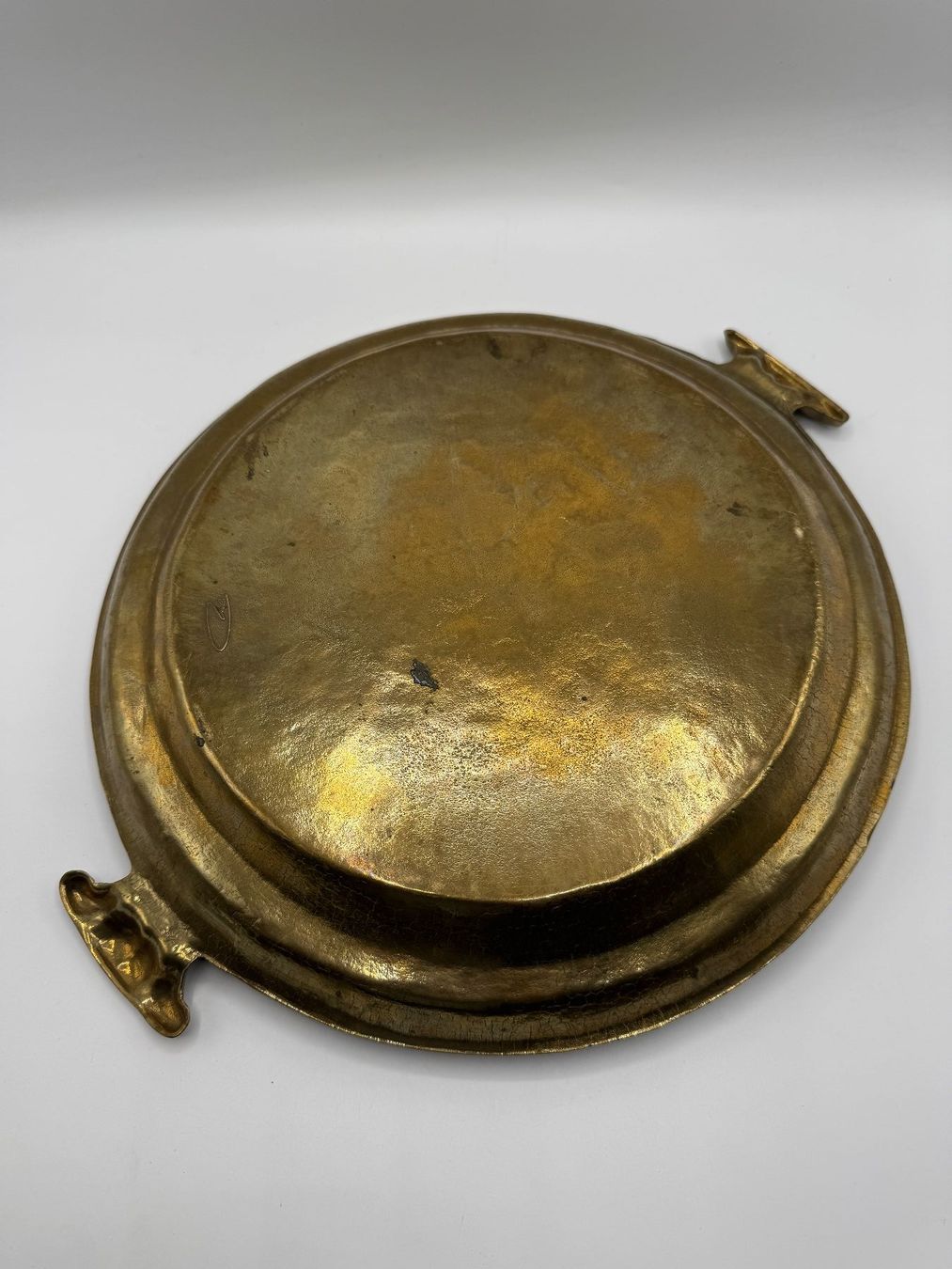 Plateaux: Messingtablett mit Henkeln – D'occasion à Sachseln par BONATI01 2