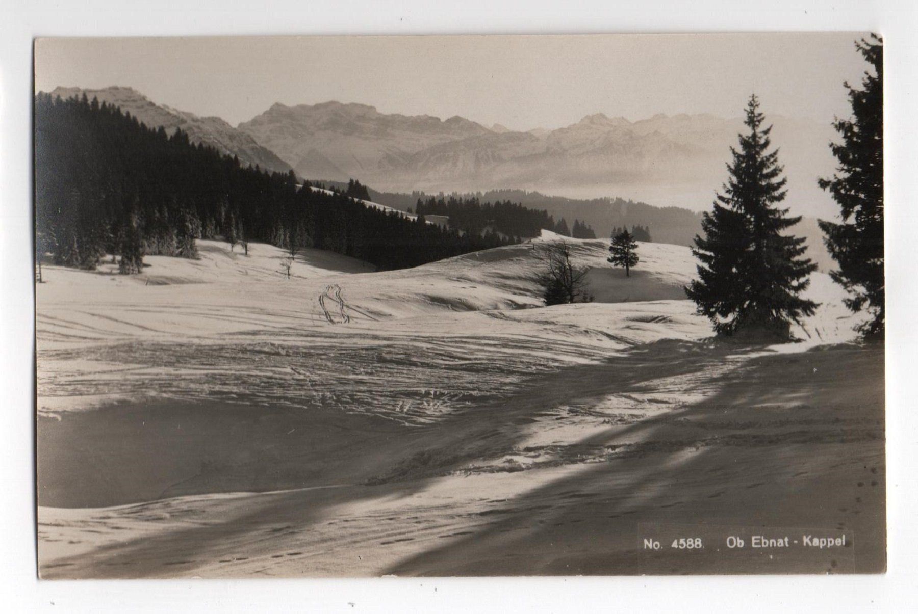 Cartoline postali: ob EBNAT-KAPPEL Photograph Max Burkhardt, Arbon – Nuovo (secondo la descrizione) da Jona venduto da philajona