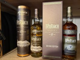 Benriach Septendecim 17y und Benriach Solstice 17y 2nd Editi