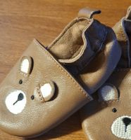Süss 🐻 Baby Krabbelschuhe Leder Gr. 22 - Neu