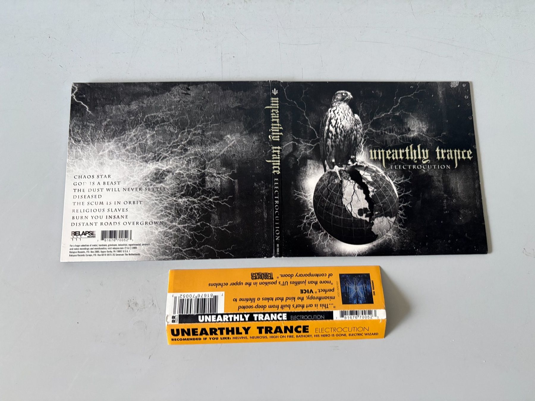 CD: UNEARTHLY TRANCE - Electrocution CD Digipak Doom Sludge OBI – Usato da Wiedlisbach venduto da Andrisa