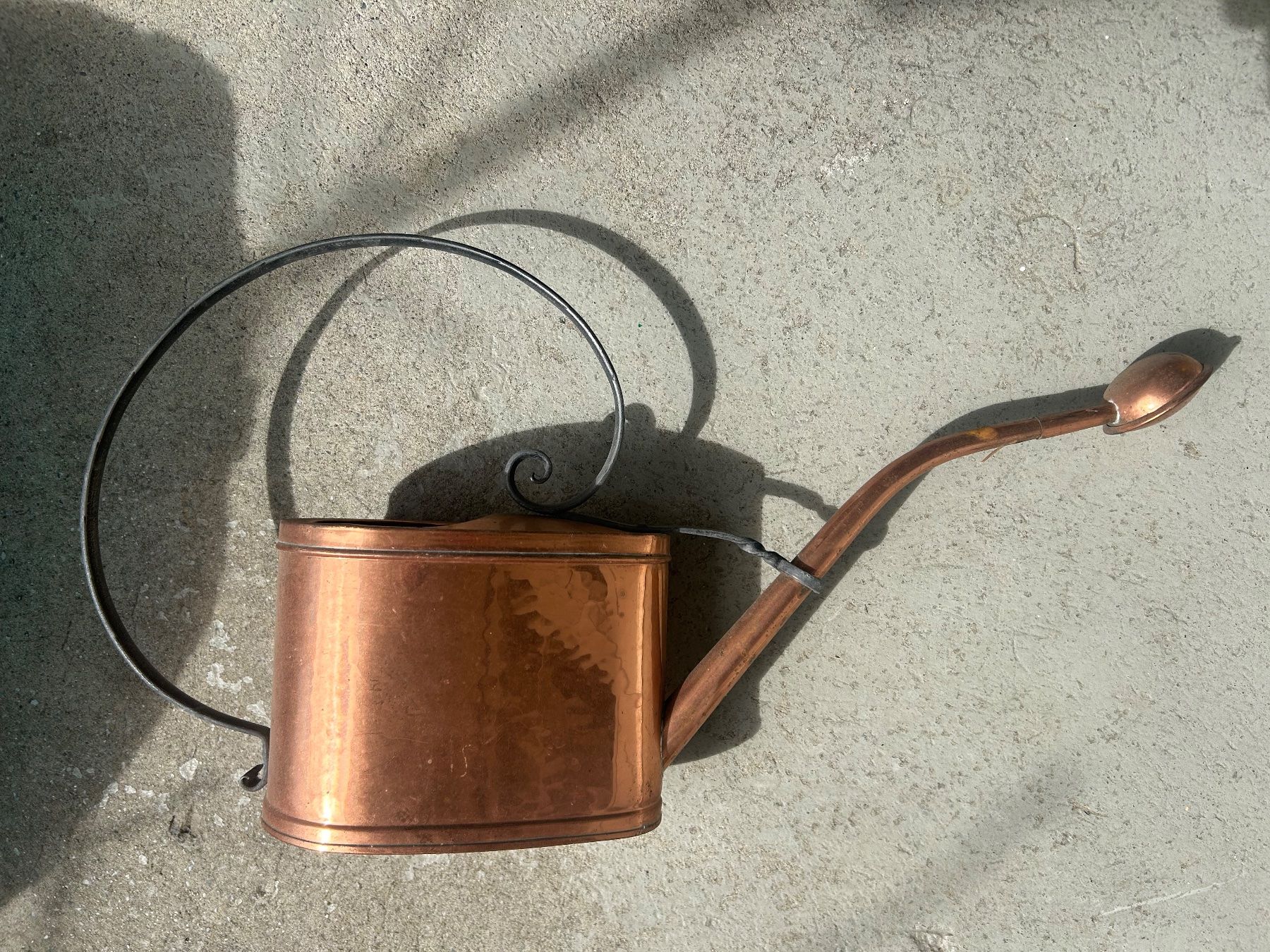 Bewässern & Giessen: Kupfer Giesskanne mit Metallgriff – Gebraucht aus Rorschacherberg von Svebe 4