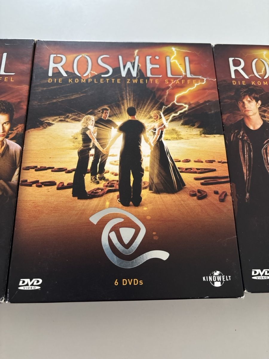 Alle DVDs: ROSWELL 1 - 3 komplett – Gebraucht aus Amriswil von SCHLOSSGEISTLI 2