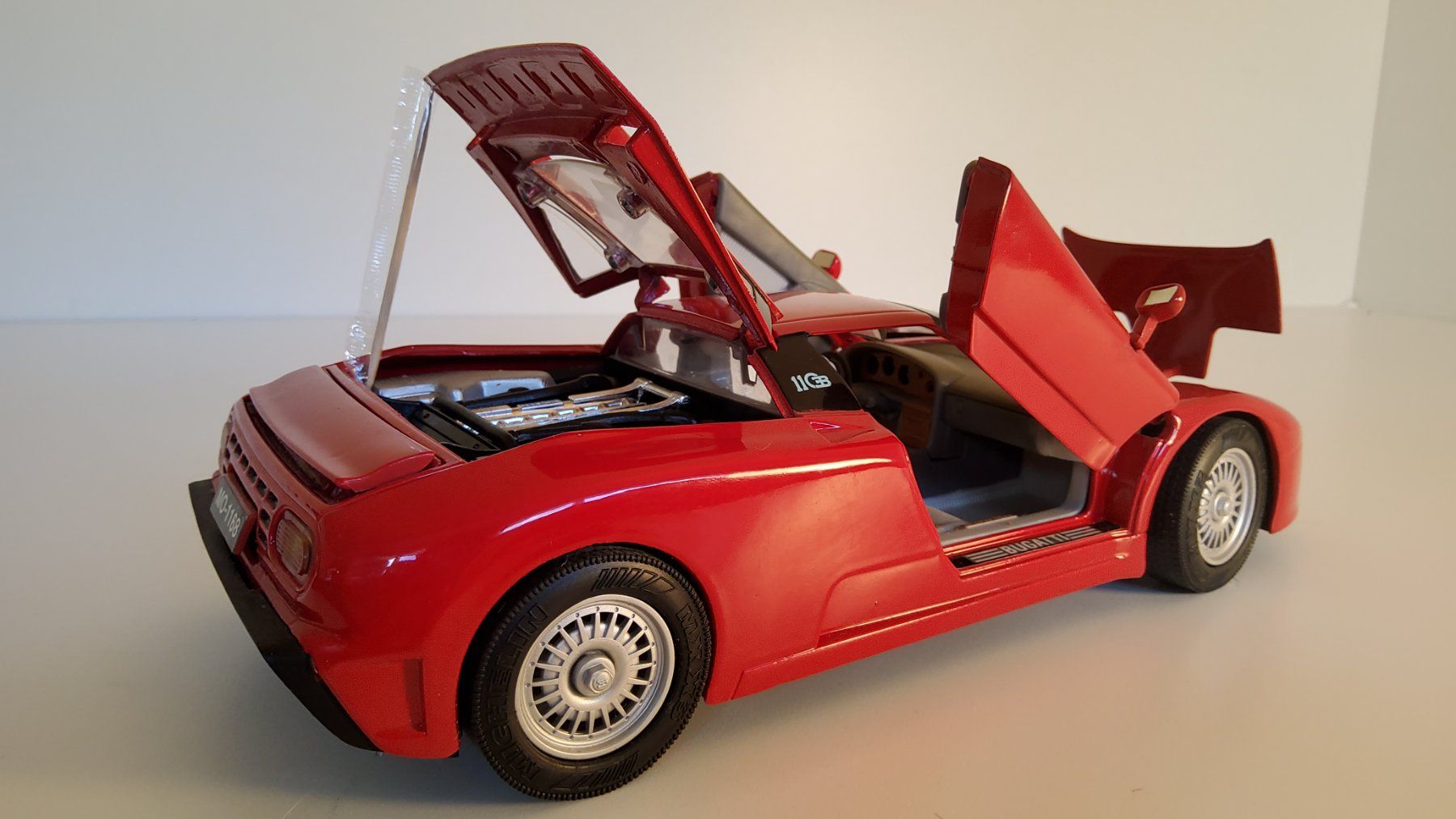 Bugatti Modellini d'auto: Modellauto BUGATTI EB110 1/18 ANSON – Usato da Grüningen venduto da VENOM59 1