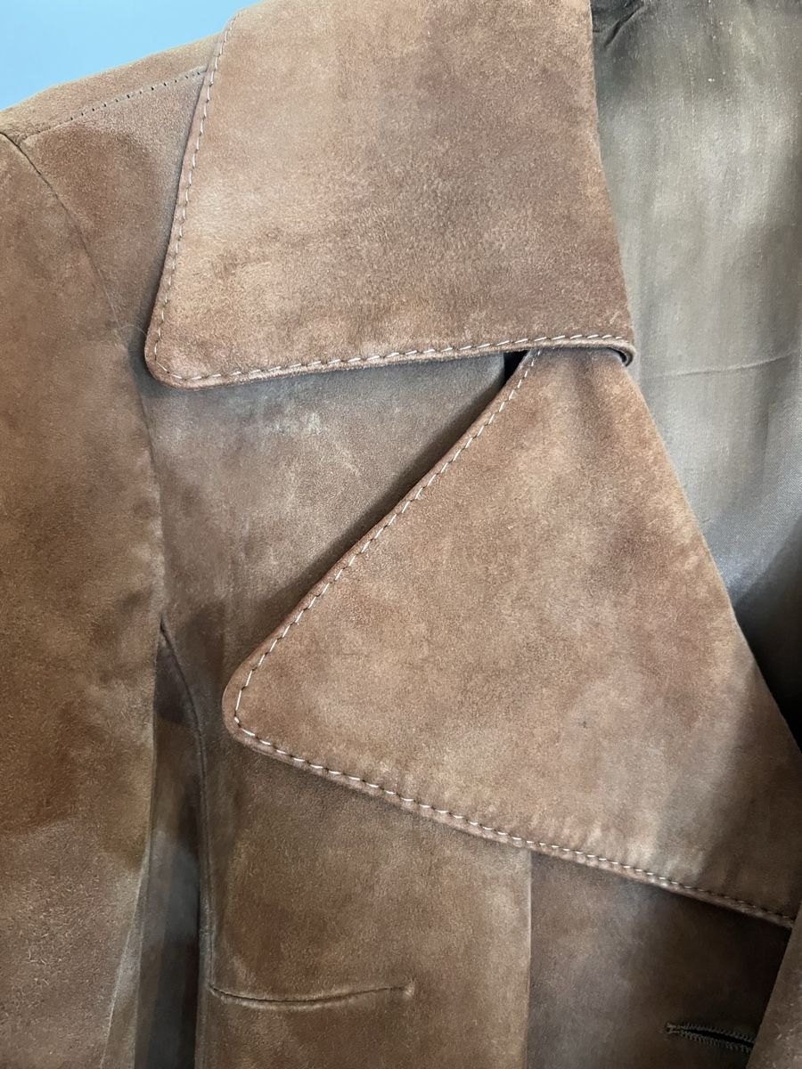 Cappotti: Vintage Ledermantel Grösse M braun – Usato da Zürich venduto da car_x52z 4