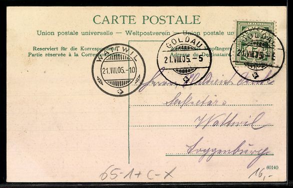 Cartoline postali: AK Arth-Goldau, Bahnhof – Usato da Berlin venduto da bartko-reher 1