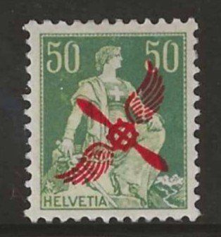 Tutti i francobolli: 1919 : Flugpost Nr. F2 - postfrisch ** KP 180.-- – Nuovo (secondo la descrizione) da Gümligen venduto da Geniusbuy