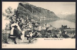 AK Montreux, Montreux et la Dent du Midi