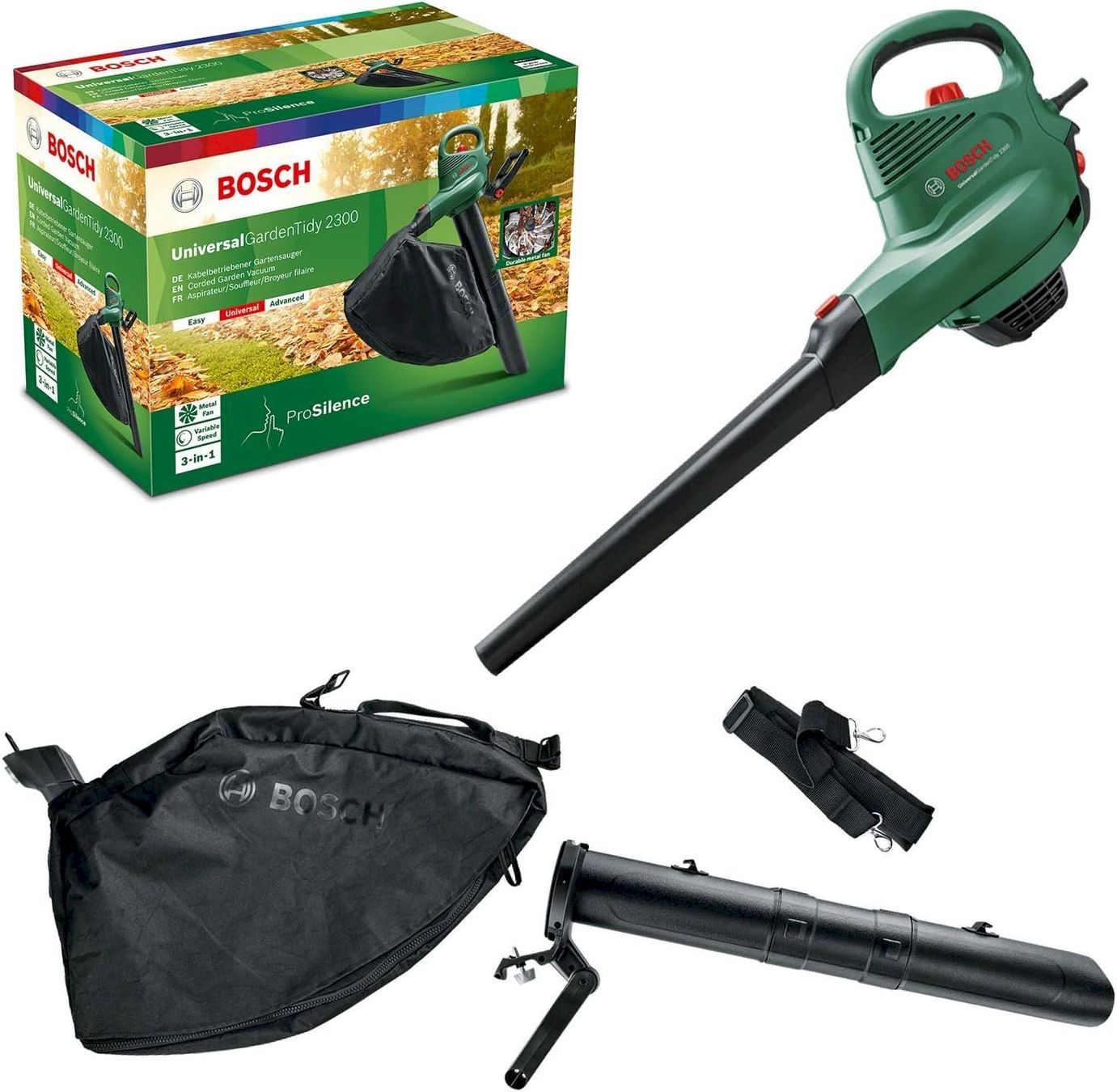 Bosch Laubbläser & Laubsauger: Bosch UniversalGardenTidy 2300 – Neu und originalverpackt aus Bottighofen von zaap
