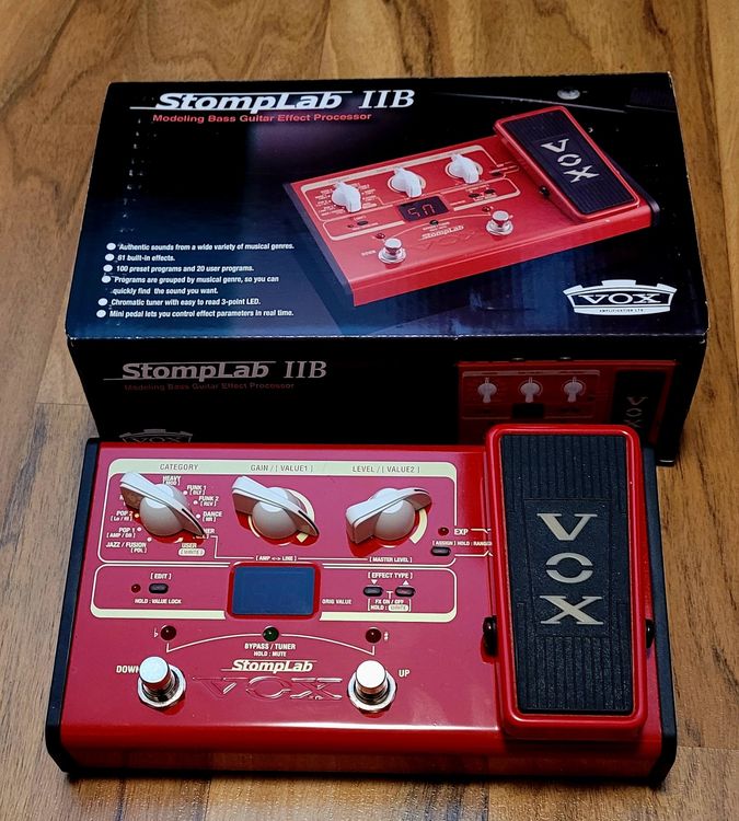 EBass MultiEffects Vox StompLab IIB Kaufen auf Ricardo