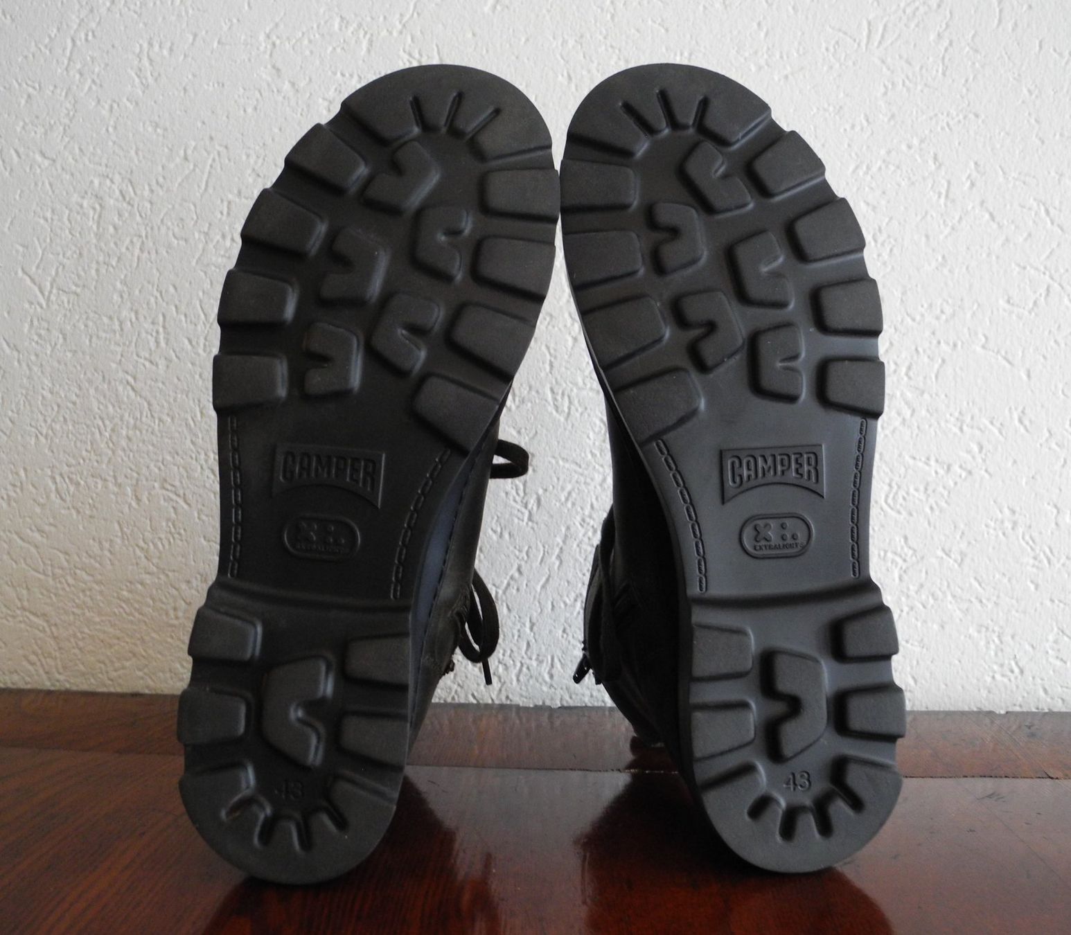 Camper Scarpe da uomo: Camper Brutus Leder Stiefeletten Dunkelgrau Gr.43 – Nuovo (secondo la descrizione) da Wünnewil venduto da ZappBlubbaDuff 3