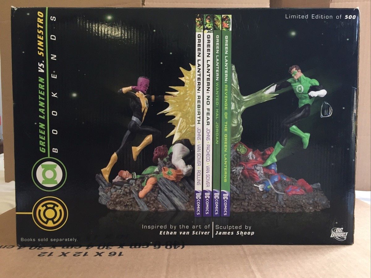 Figuren: DC Comics 2008 Green Lantern vs Sinestro BookendsDC – Gebraucht aus Oberentfelden von FiguresAndGamesPlace 4