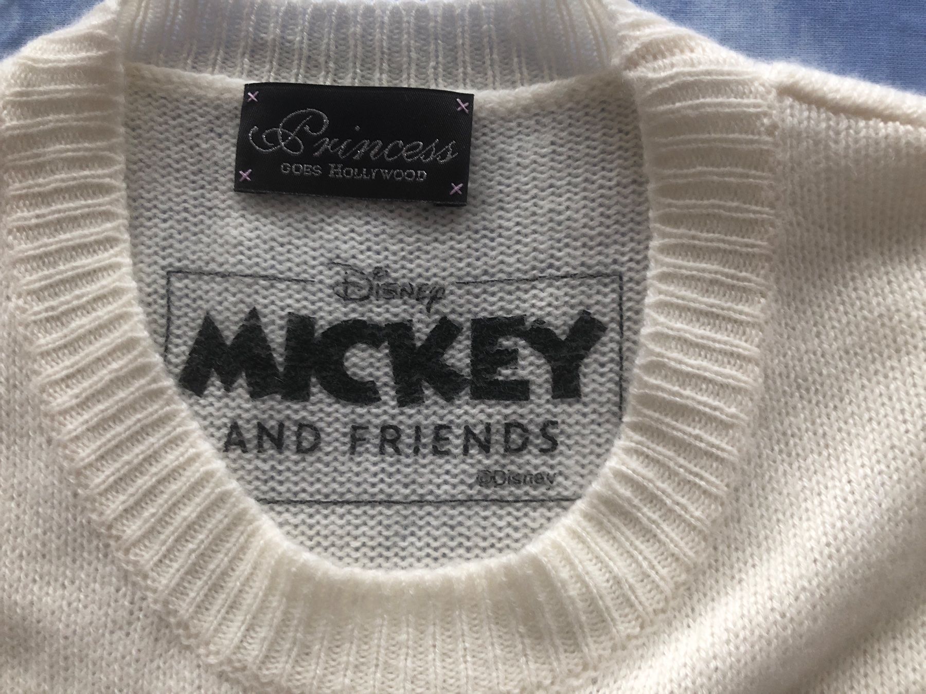 Princess goes hollywood Maglioni & Felpe: princess pullover grösse 42 cremeweiss wolle disney – Usato da Basel venduto da dept 2