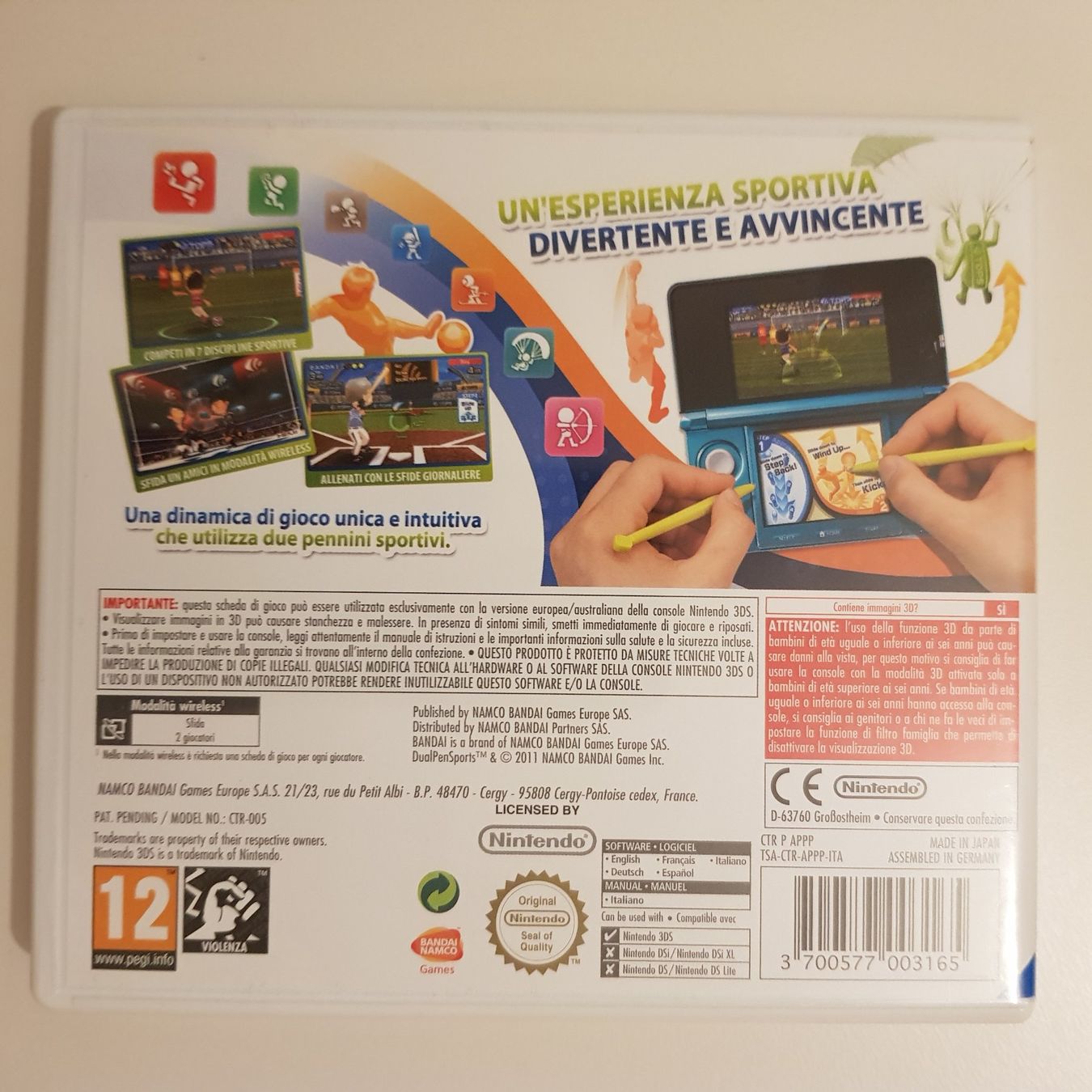 Nintendo Giochi: DualPenSports /3DS – Usato da Münchenstein venduto da 2DGames 1