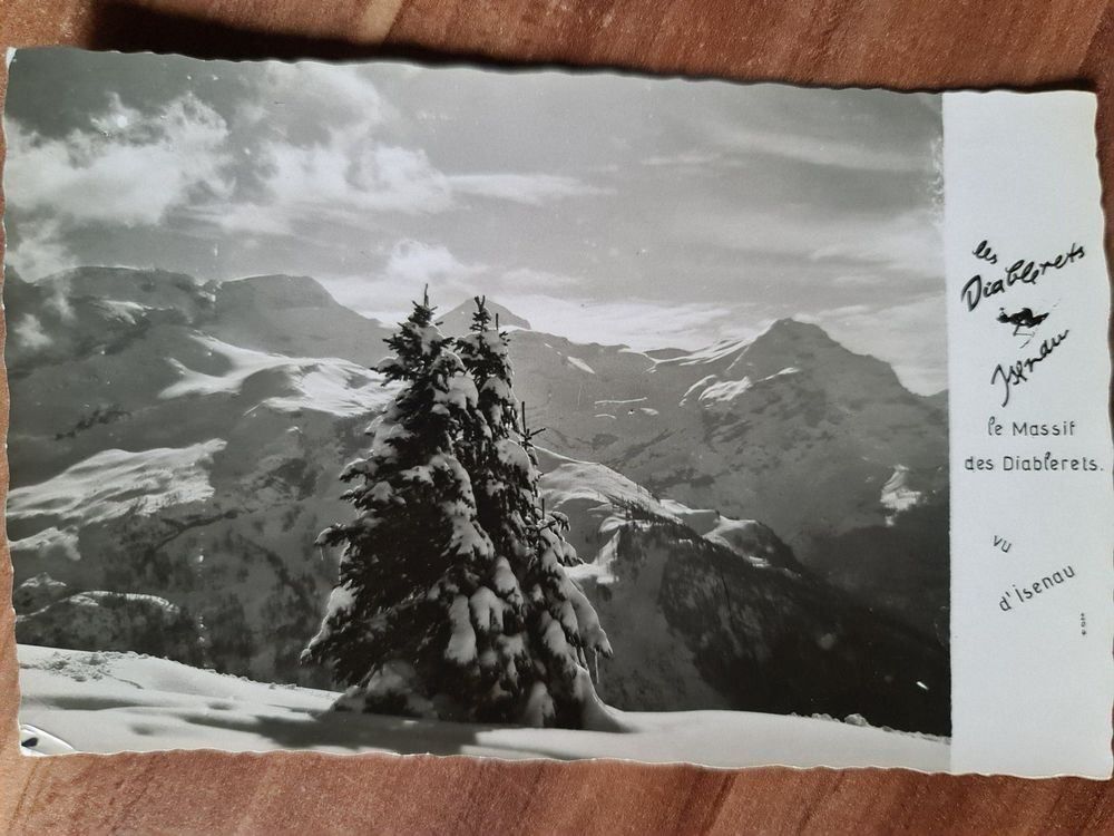 Cartoline postali: Ansichtskarte Les Diablerets 1960 – Usato da Dintikon venduto da Vexi