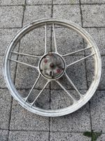 Felge Puch Aluminium Speichenfelge mit Trommelbr