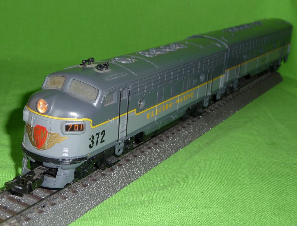 Locomotive Marklin 3649 - EMD F7 Electro-motive US 3R Digital - H0 1/87 - Occasion