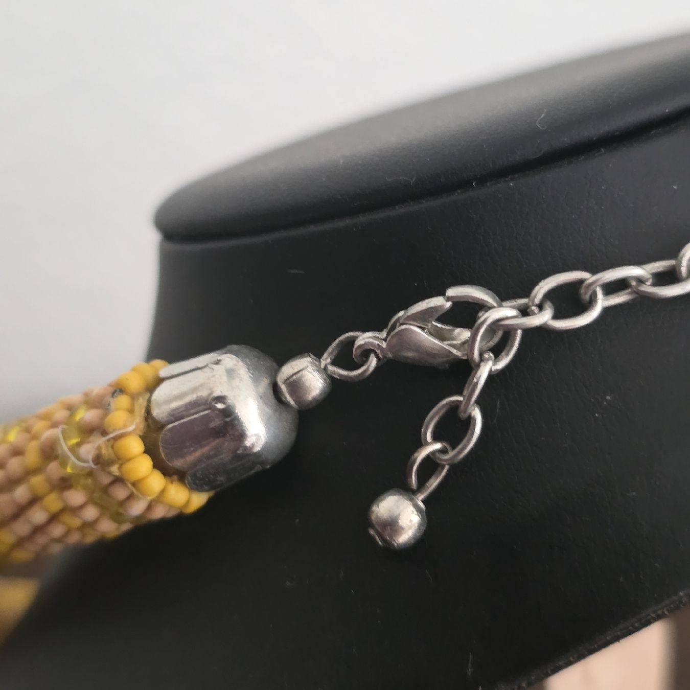 Catenine: Vintage  Kette Perlen  Gelb – Usato da Rheinsulz venduto da Gilea 3