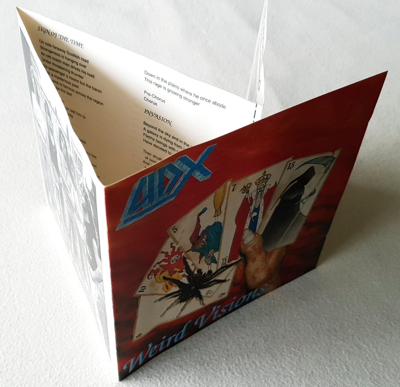CDs: ADX ‎– Weird Visions - CD - 1990 - First Press - Noise – D'occasion à Uster par Zardodel 7
