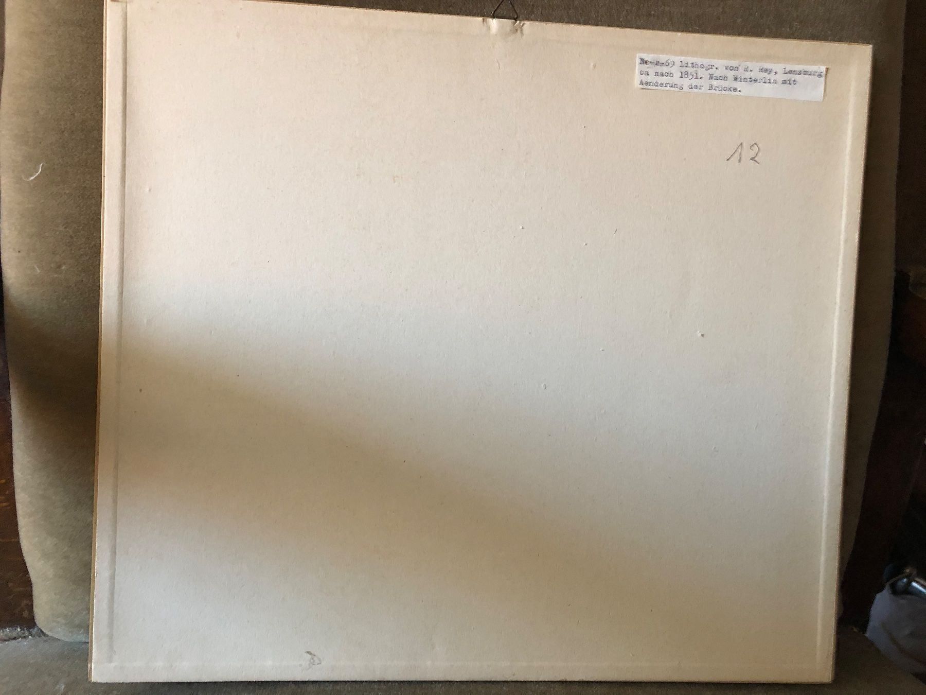 Grafica & Litografie: FARBLITHOGRAPHIE v.R.REY, Lenzburg.AARAU – Usato da Wald ZH venduto da mlnt 4
