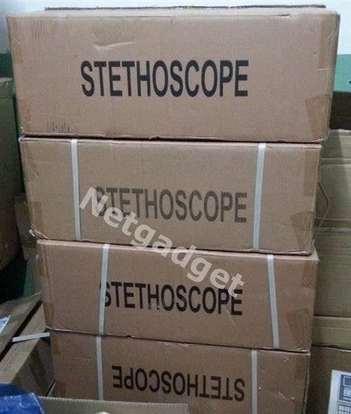 Attrezzature mediche: Doppelkopf Stethoskop Hörrohr Stethoscop – Nuovo e nell'imballaggio originale da Yverdon-les-Bains venduto da Netgadget 5