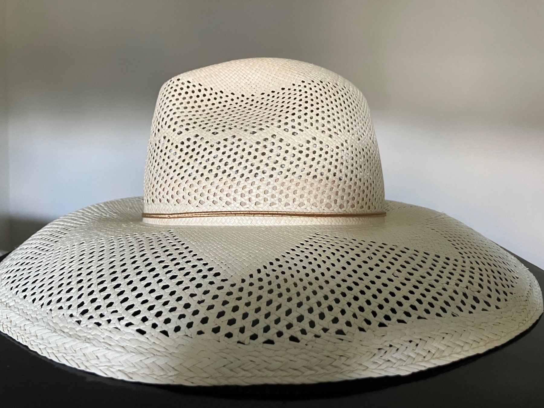 Borsalino Copricapi, berretti & cappellini: New Borsalino straw hat Gr. L – Nuovo e nell'imballaggio originale da Zürich venduto da DrODrMo 4